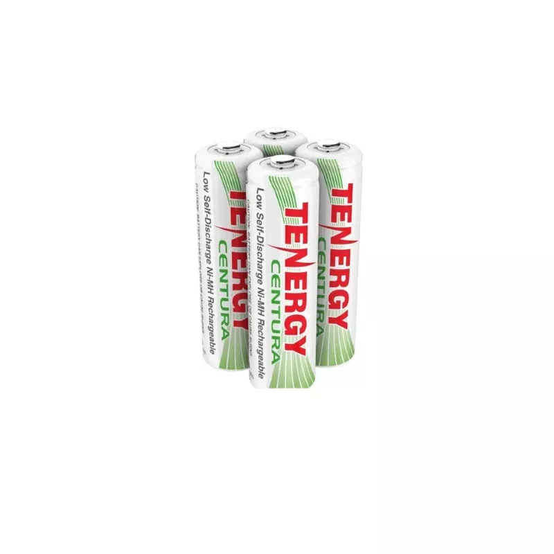 Tenergy AA Centura NiMH Rechargeable Battery – 4 Pack