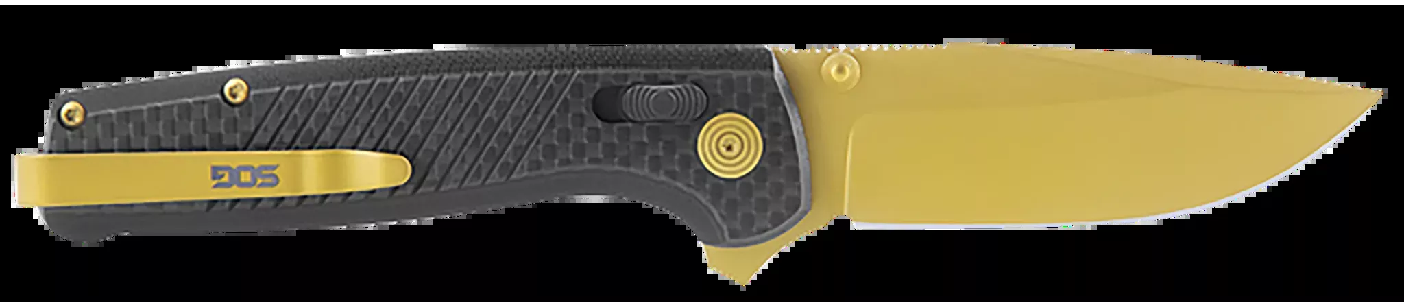 Terminus XR LTE 2.95″ Clip Point Folding Knife – Gold