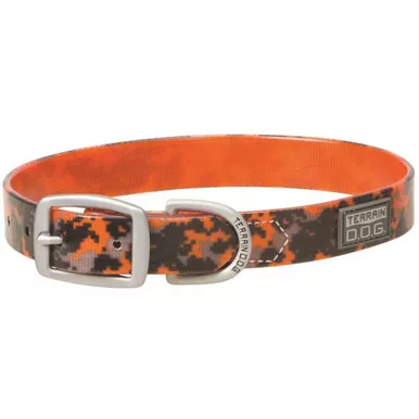TERRAIN D.O.G. 07-3162-OR-21 1X21" Brahma Collar Camo Orange