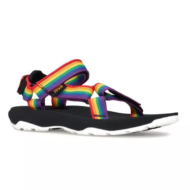 TEVA Kid's Hurricane XLT2 Rainbow/Black Sandal (1019390C-RWBC)