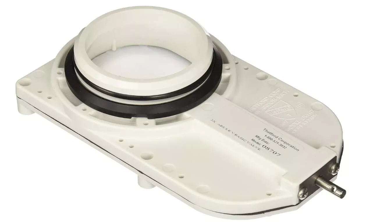 Thetford Electra Magic Model 80 White Plastic Slide Valve• 08707