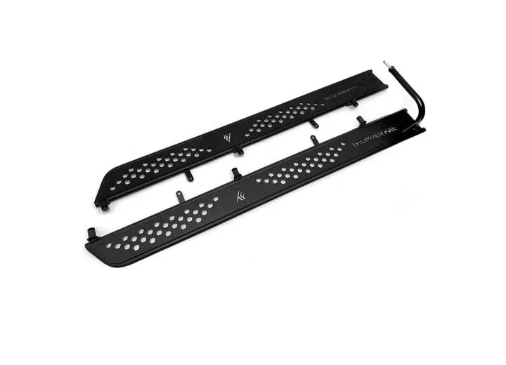 Thumper Fab 2018-Current Polaris Ranger Crew Big Nerf Rail Set, Black• TF010701-BK