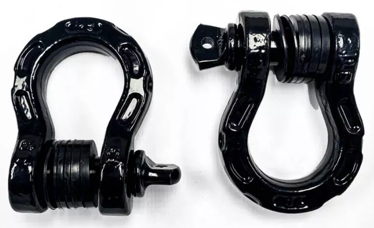 Thumper Fab 3/4″ Extreme Shackles, Pair• TF000005-BK-B