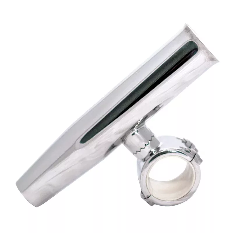 Tigress 1 Polished SS Adjustable Clamp-On Rod Holder