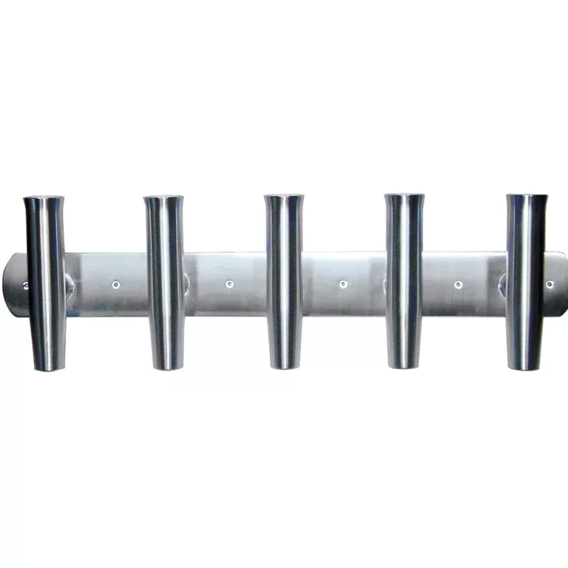 Tigress 5 Rod Aluminum Transom Mount Rod Holder – 35
