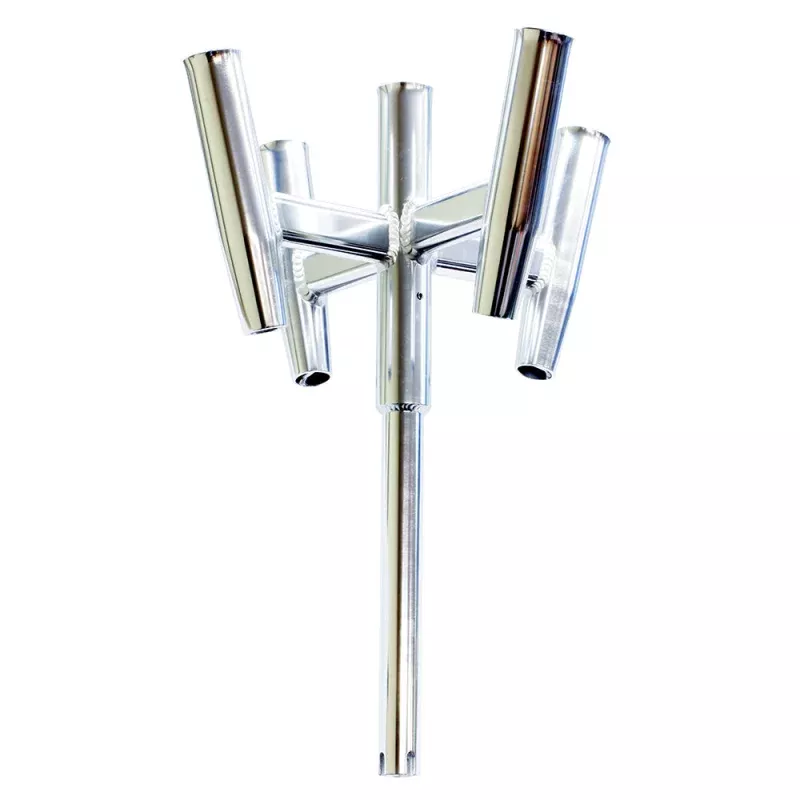 Tigress Five Banger Aluminum Rod Holder – Straight Butt