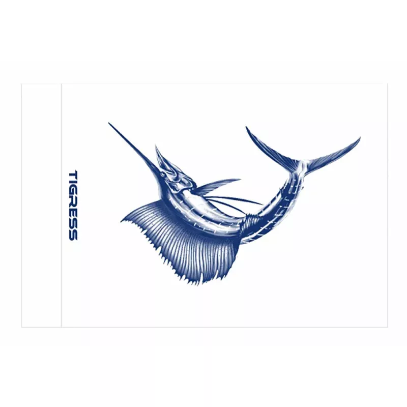 Tigress Sailfish Release Flag – 12 x 18