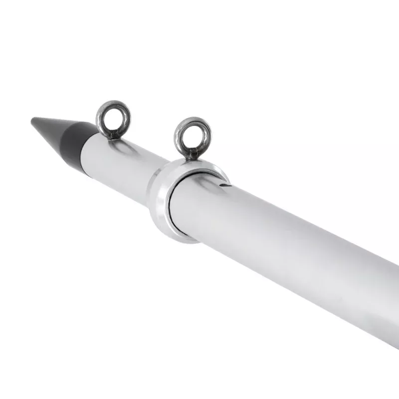 Tigress XD Telescoping Aluminum Center Rigger Pole – 8 – Silver