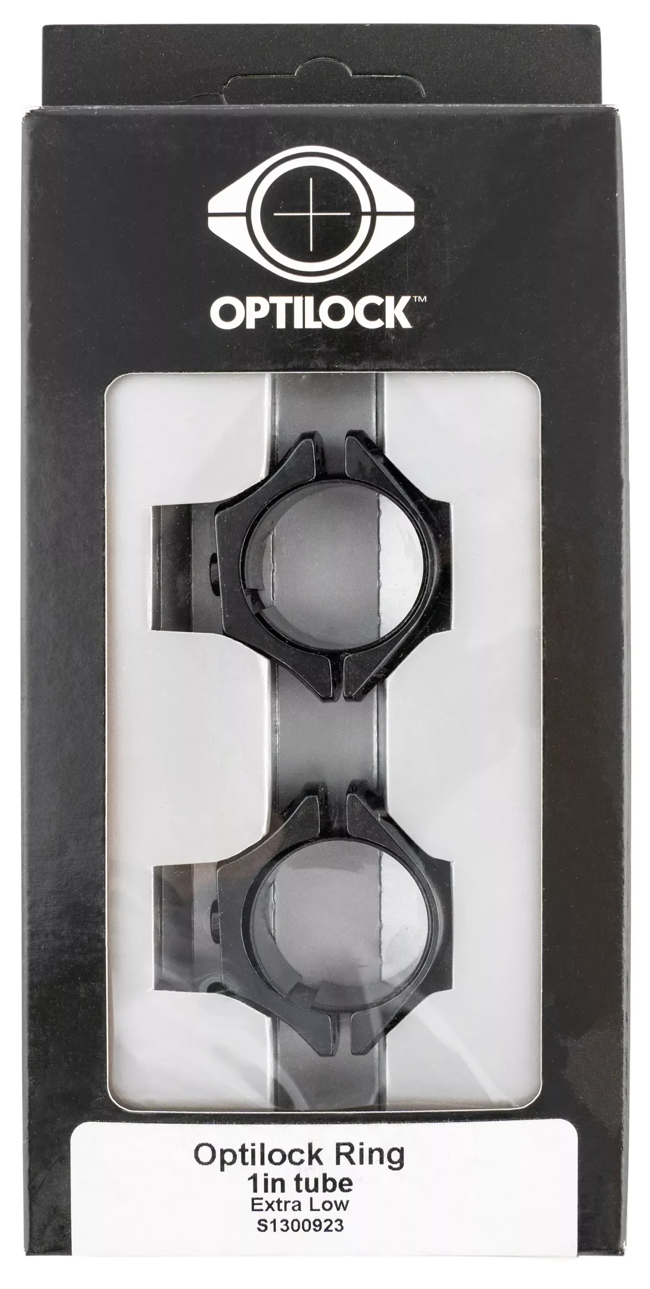 Tikka Opti-Lock Scope Ring Set For Rifle Sako/Tikka Opti-Lock Base Medium 1″ Tube Blued Steel
