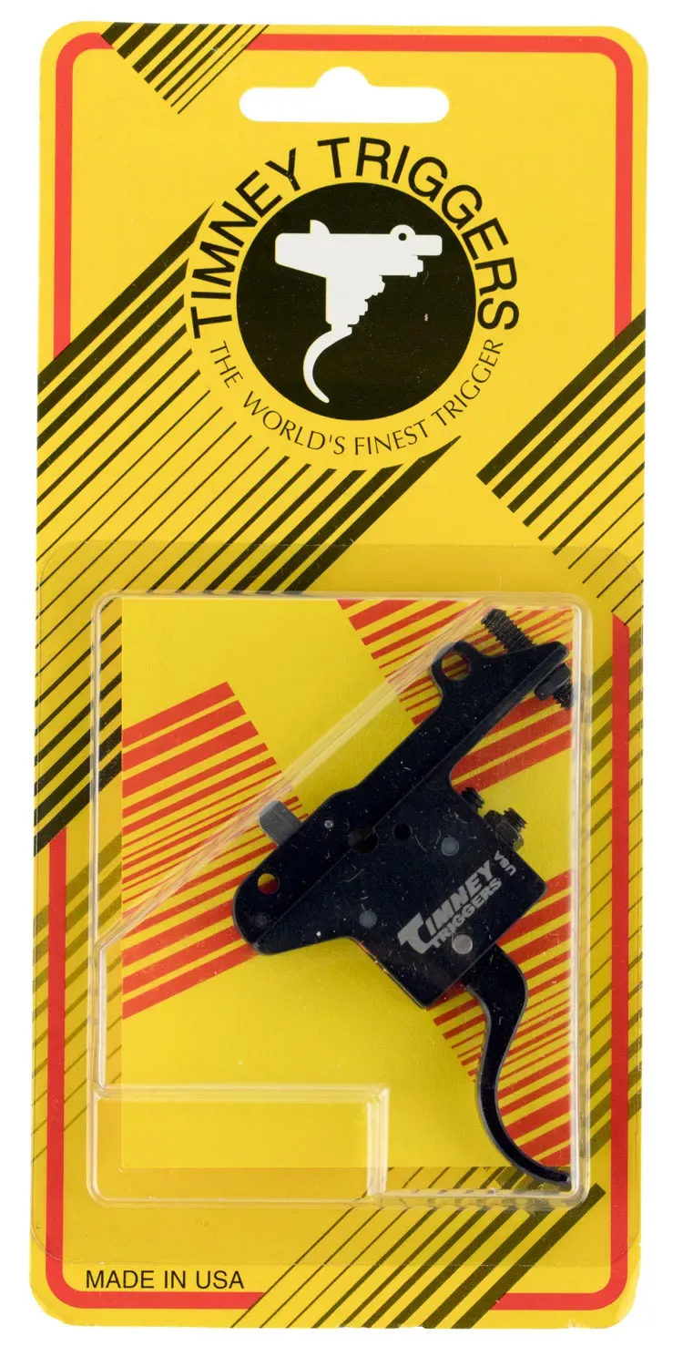 Timney Triggers FeatherweightCurved Trigger with 3 lbs Draw Weight & Black Finish for Winchester 70 Right