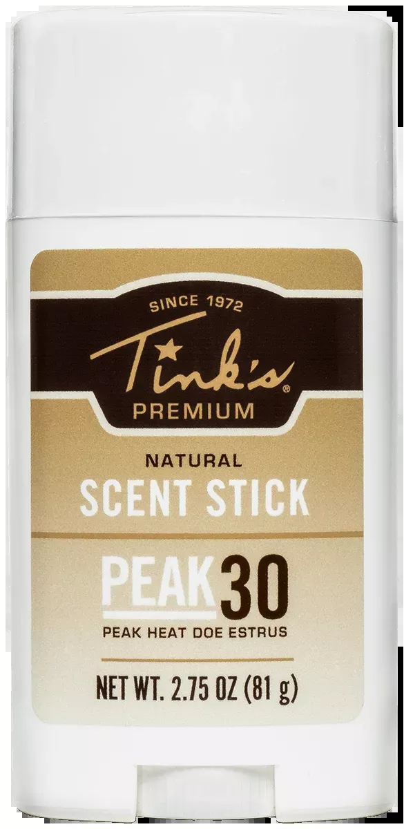 Tinks Peak30 Scent Stick Deer 2.75 oz Stick