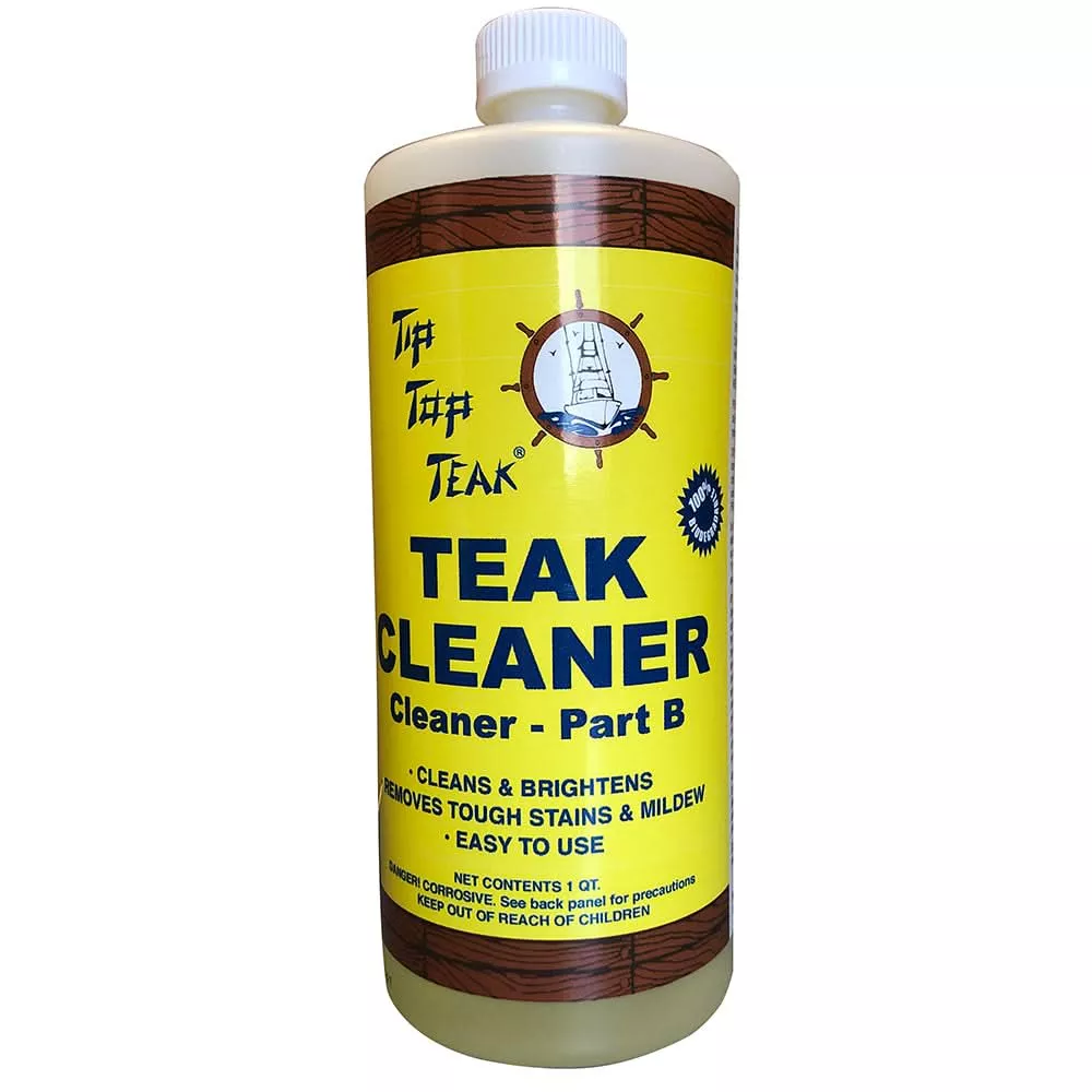 Tip Top Teak Cleaner Part B - Quart - TC862