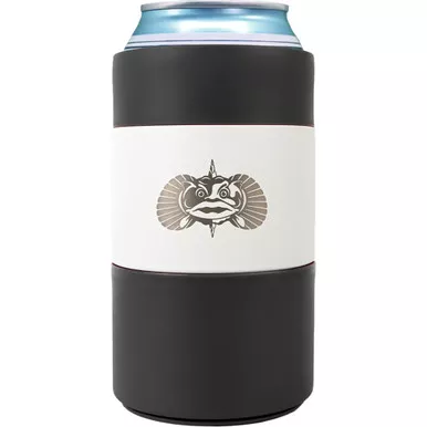 Toadfish Non-tipping Can Cooler White W/adapter
