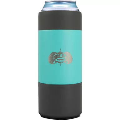 Toadfish Non-tipping Slim Can Cooler Teal