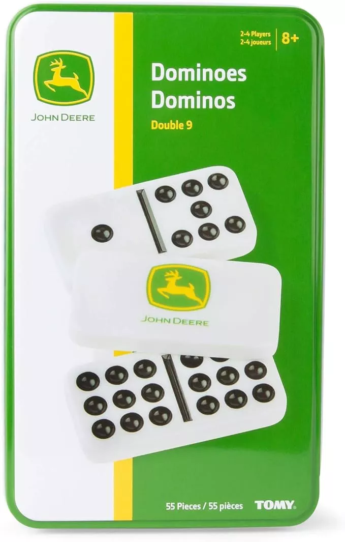 Tomy John Deere Dominoes Double 9 #47284