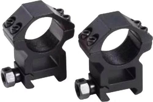 Traditions Rings Tactical 1″ – 4 Screw High Matte Black