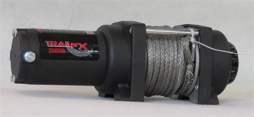 TrailFX 3500 Lb Winch, Synthetic Rope• WS35B