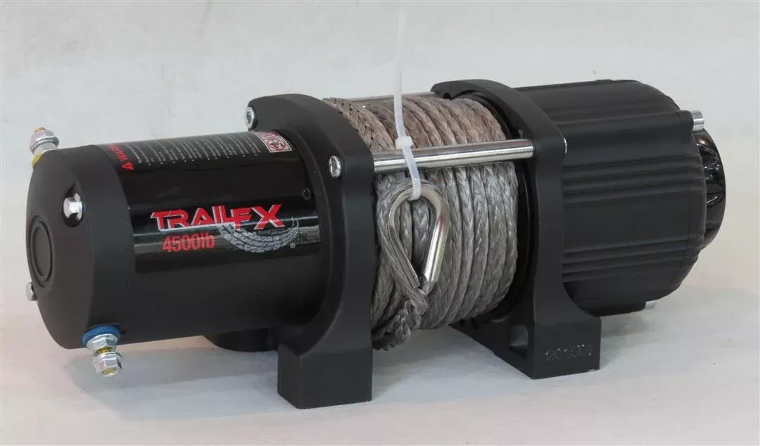 TrailFX 4500 LB Winch, Synthetic Rope• WS45B
