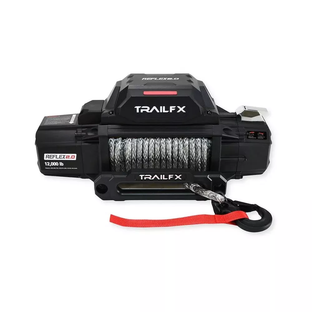 TrailFX Reflex 2.0 Synthetic Rope Winch 12000 Lb• WRS212B