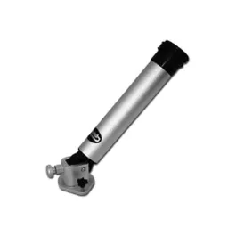 Traxstech Aluminum Adjustable Rod Holder - Silver Clear - RRH-230