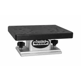 Traxstech Non-Swivel Bases - Silver Clear - PM-3L / Low Profile Non-Swivel Base