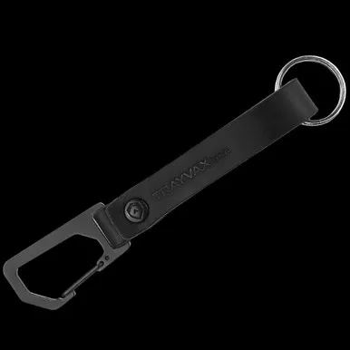 Trayvax Keyton Clip Black Keychain