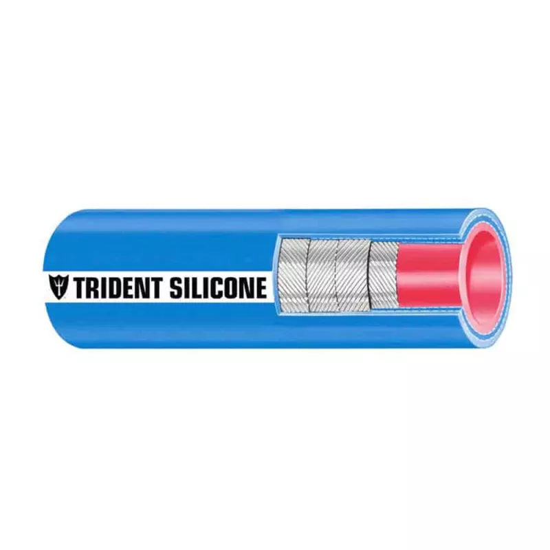 Trident Marine 2-1/2 x 36 Blue Silicone Wet Exhaust Hose