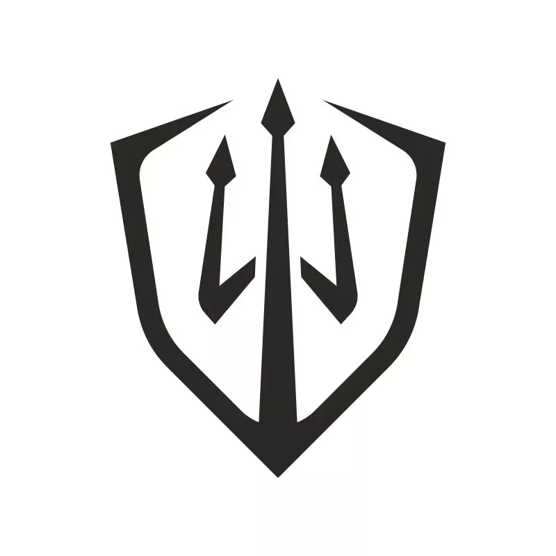 Trident Sticker