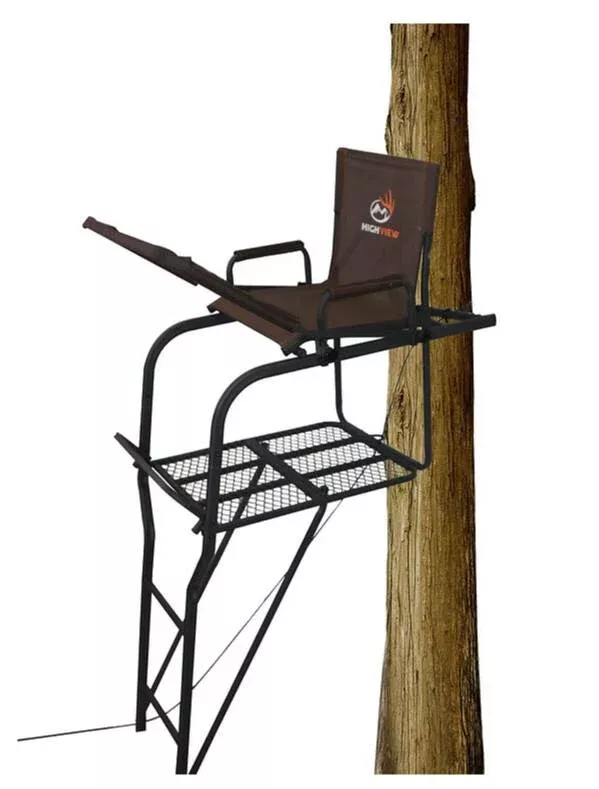 Trophy Treestands Maxgrip Elite 18.5′ Single Person Ladderstand• HVL110