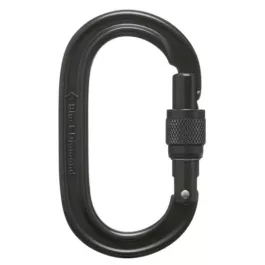 TrophyLine Black Diamond Oval Carabiner