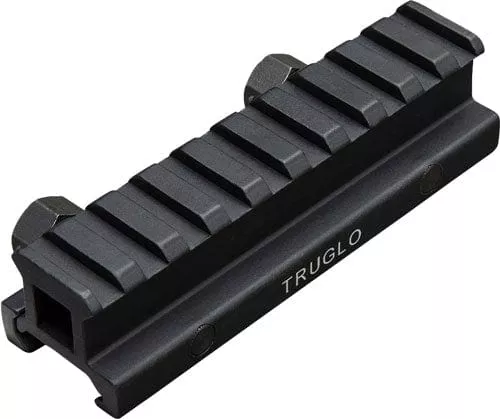 Truglo 1-piece Picatinny Riser – Mount 3/4″ Rise 4″ Length