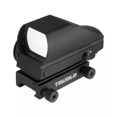TRUGLO Multi Color Reticle Open Red Dot Sight, Clamshell Pack (TG8380B)