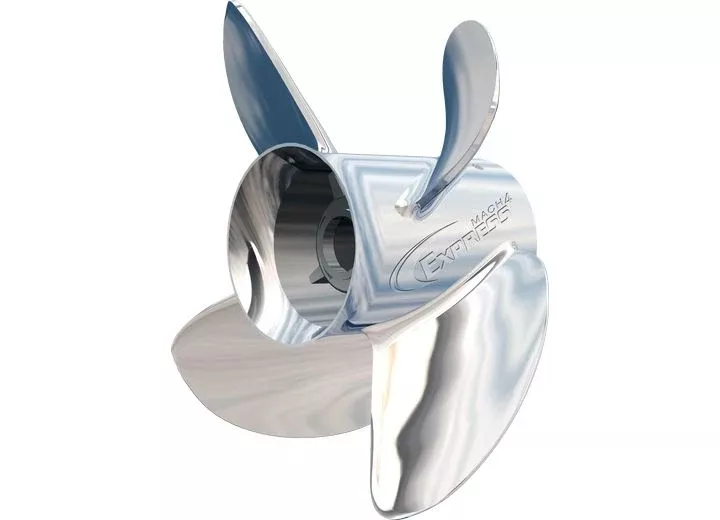 Turning Point Propellers Express Mach4 – Left Hand – Stainless Steel Propeller – EX-1515-4L – 4-Blade – 15″ x 15 Pitch• 31501542