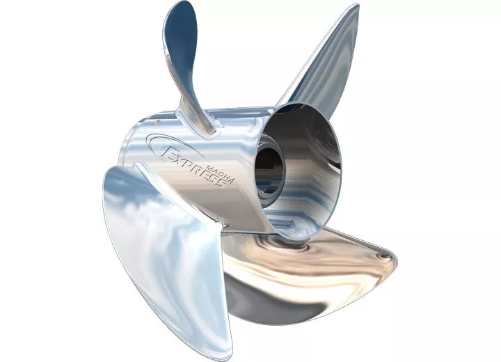 Turning Point Propellers Express Mach4 - Right Hand - Stainless Steel Propeller - EX1/EX2-1413-4 - 4-Blade - 14" x 13 Pitch• 31431330