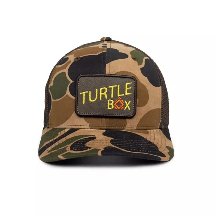 Turtlebox Everyday Camo Trucker Hat – Old Camo #TBCTP