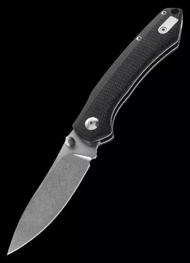 Twisted Assisted Atlas Micarta Stonewashed Folding Knife