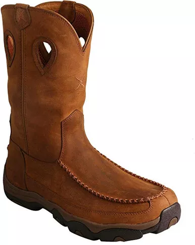TWISTED X Mens Hiker Distressed Saddle/Saddle Boot (MHKB002)