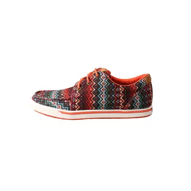 TWISTED X Womens Hooey Loper Aztec Print Shoes (WHYC013)