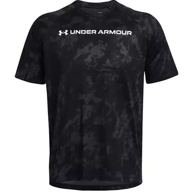 Ua Tech Camo Tee Black
