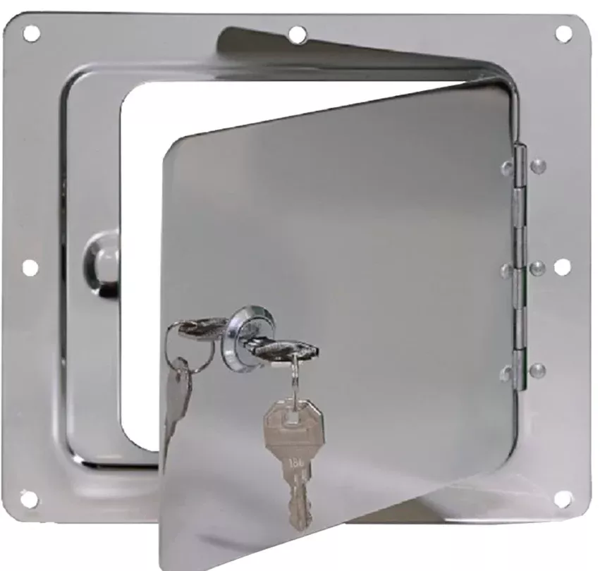 Ultra Fab Universal Access Door, Chrome• 48-979010