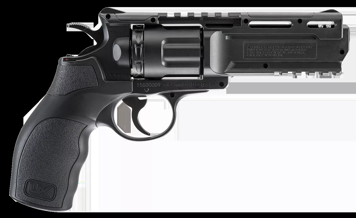Umarex USA 2252109 BrodaxCO2 177 BB 10rd Black Frame Black Polymer Grip
