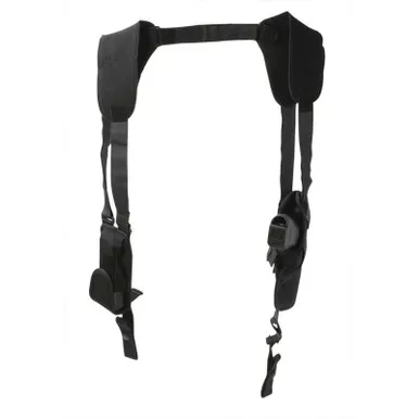 Uncle Mike's 7502-1 Pro-Pak Vertical Shoulder Holster for 4" BBL Medium Double Action Revolvers