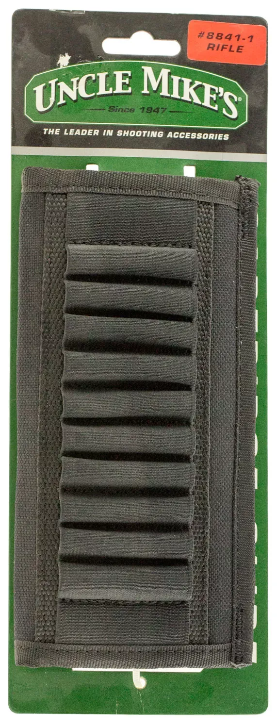 Uncle Mike's Cartridge Slide 10 Rounds Black Nylon 2.25"