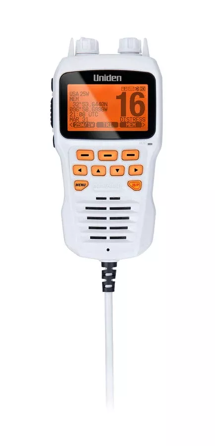 Uniden Remote Microphone for UM725, White• UMRMIC