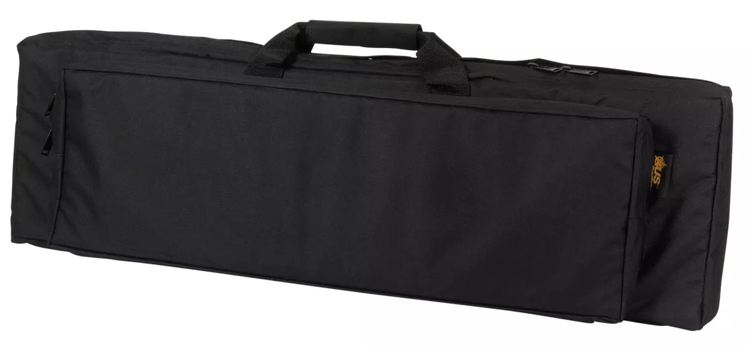 US PeaceKeeper RAT Case Water Resistant Black 600D Polyester with Padding, Adjustable Straps, Air Vents & Front Pocket with Triple Mag Pouch
