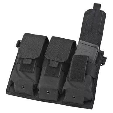 US PeaceKeeper Triple Black Magazine Pouch (P30037)