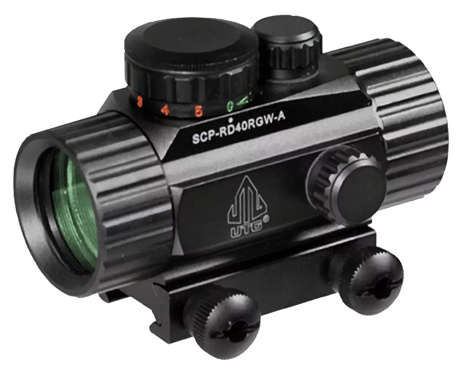 UTG 3.8″ ITA Red/Green CQB Dot Sight