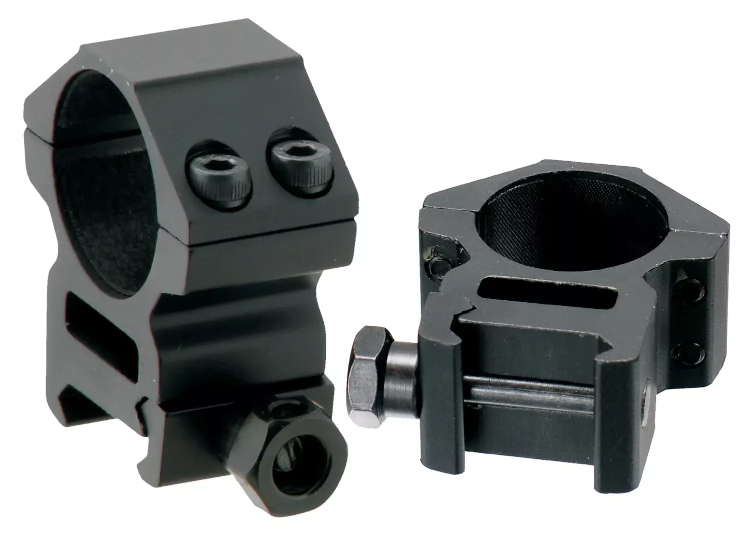 UTG Accushot Scope Rings Black Anodized 1" Medium