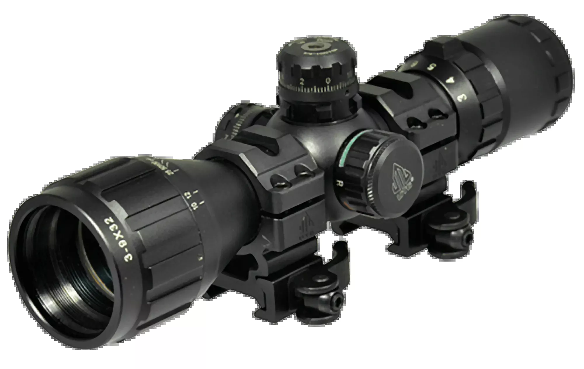UTG BugBuster Riflescope -3-9x32mm Illuminated Mil-Dot Reticle