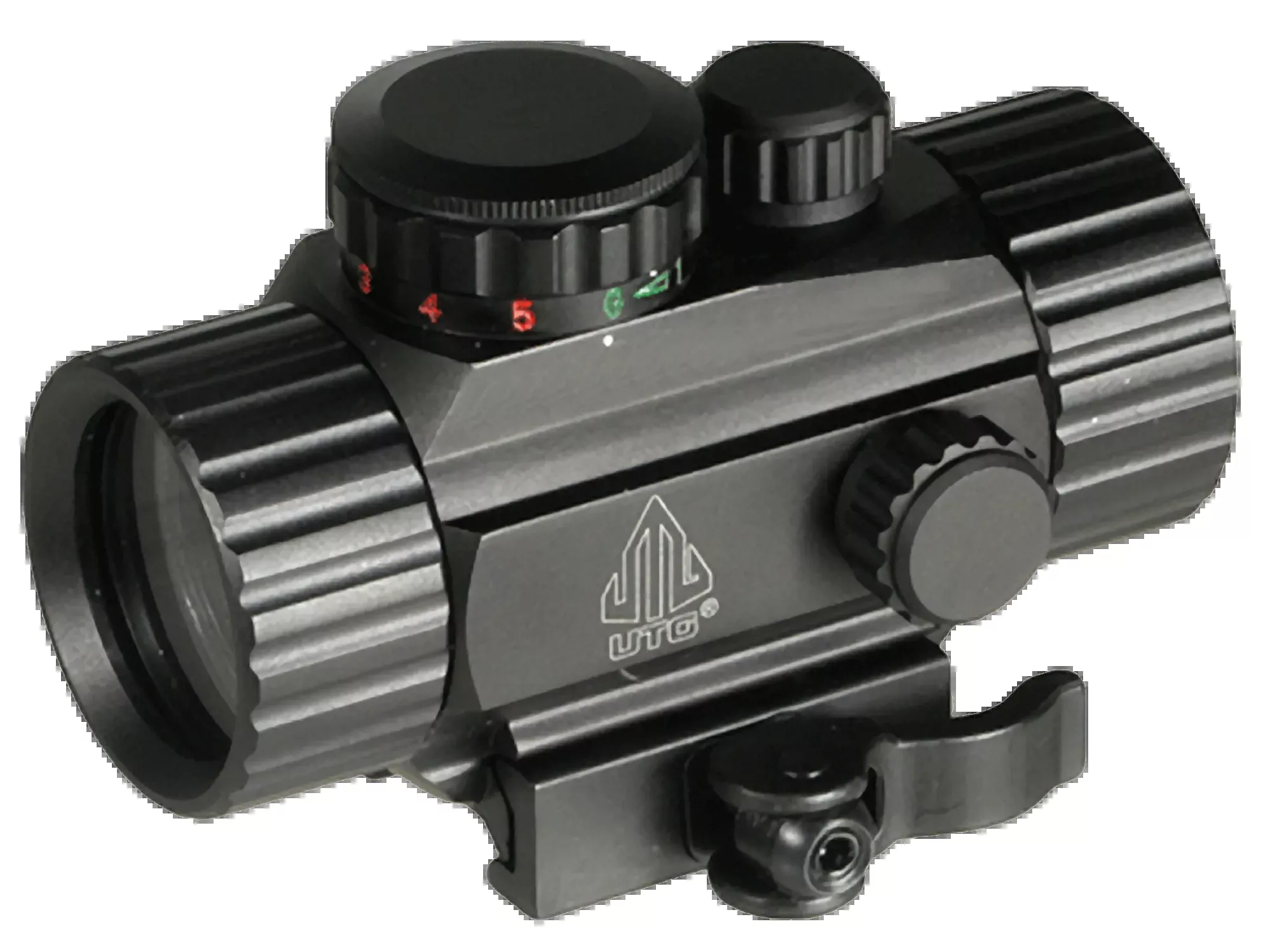UTG ITA Red/Green Dot Sight – 4 MOA Red/Green Dot/62 MOA Circle Reticle